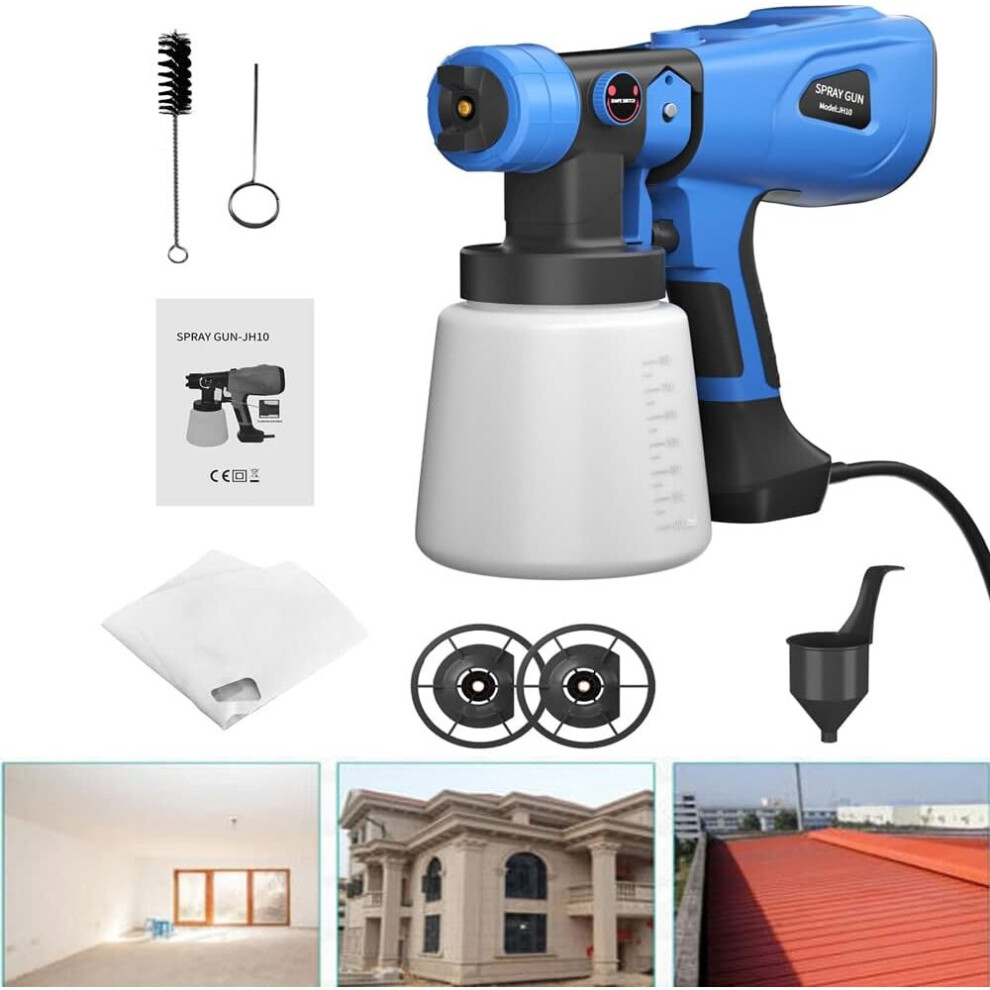 Universal Paint Sprayer 550W Electric Sprayer for Wall Ceiling/Wood  Metal Paint