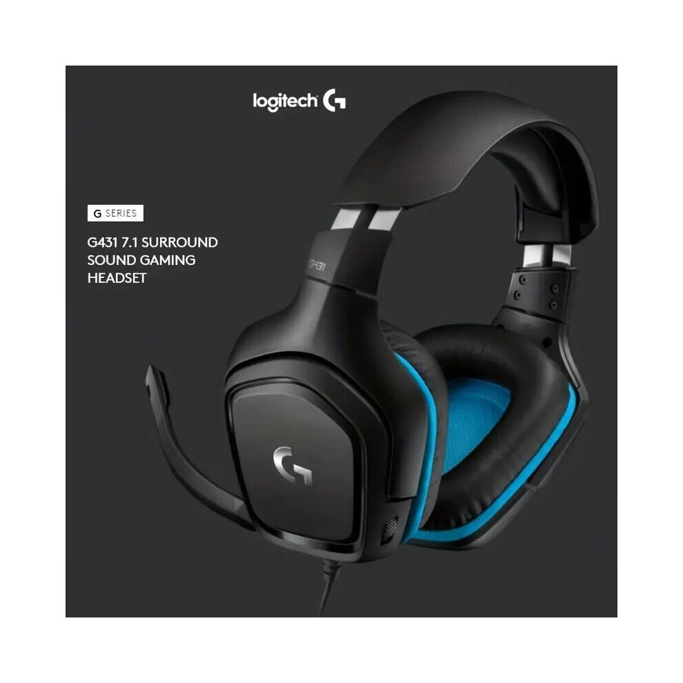 Logitech G431 Wired Gaming Headset