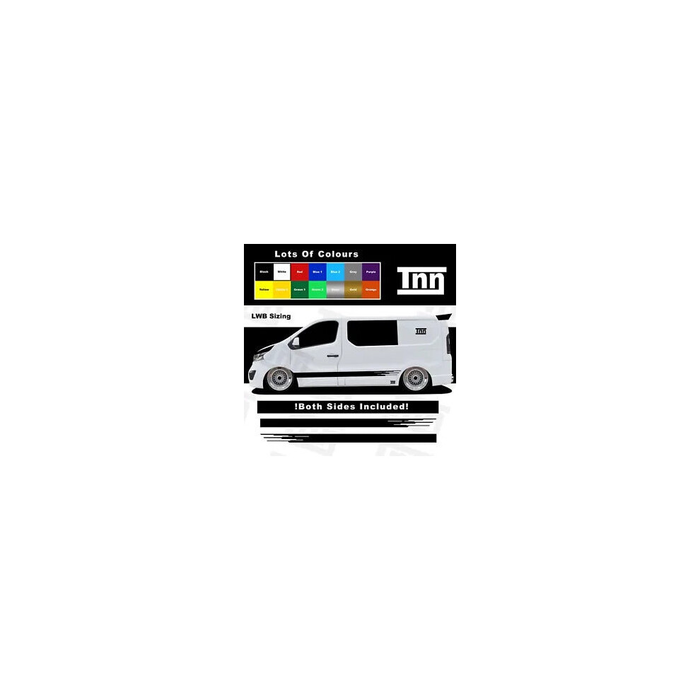 Stickers For Vauxhall Vivaro Side Stripes Motorhome Mk1 Mk2 Mk3 Swb Lwb Limited 8806564841590