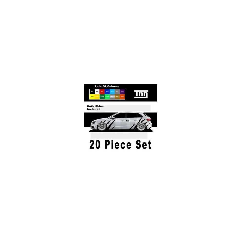 For Audi A3 Stickers Rs3 S3 Graphics Side Stripes Decals 3Dr 5Dr Sticker Coupe 8806564843945