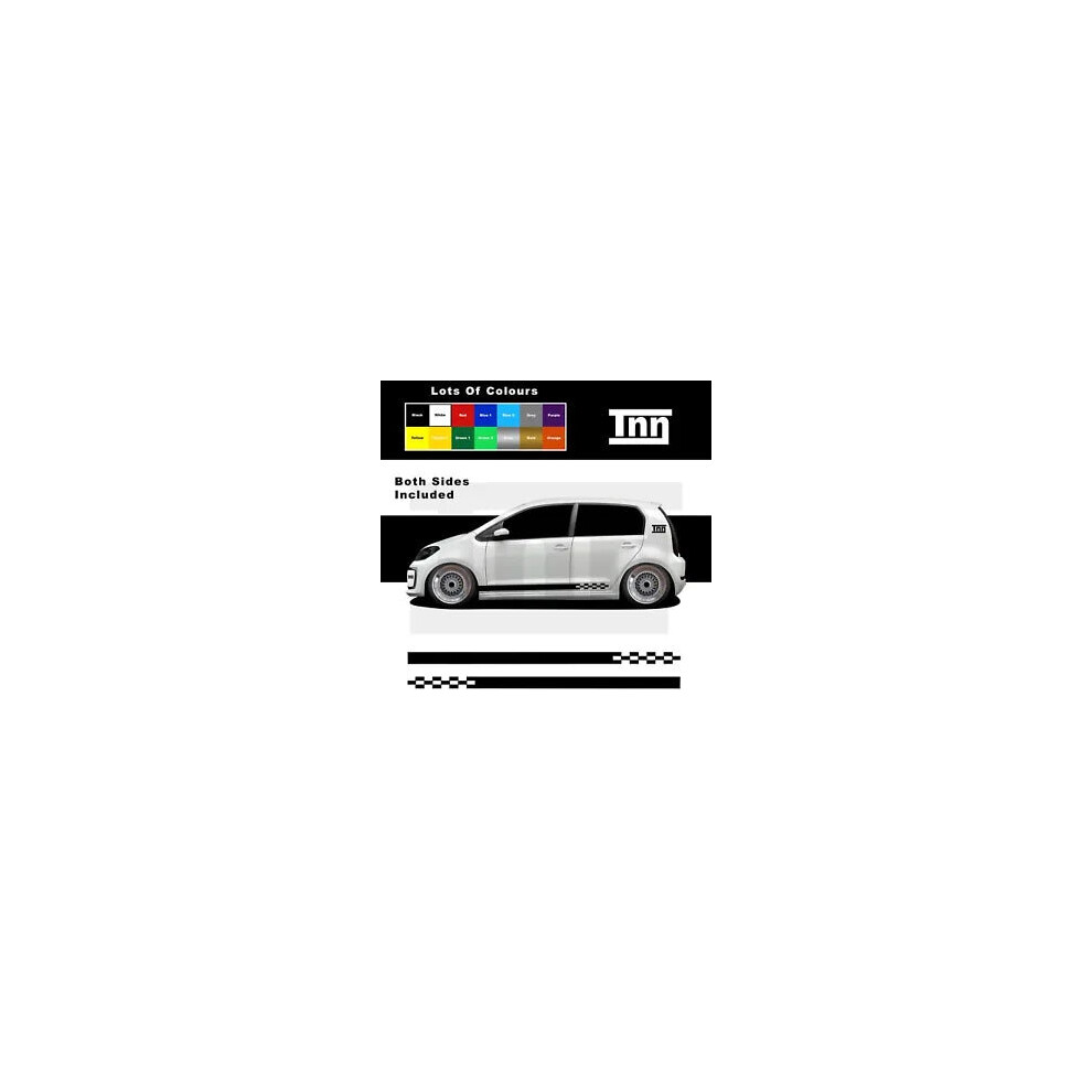 For Vw Up Stickers Up! Skoda Citigo Seat Mii Side Stripes Vinyl Graphics Decals 8806564844362