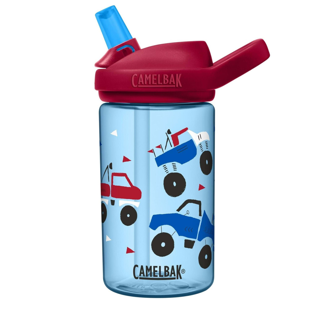 (moto rally) Camelbak Eddy+ Kids water bottle 400ml spill proof flip top flask - ltd edition