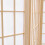 Living And Home (Natural) 6-Panel Solid Wood Folding Room Divider Screen 8