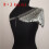 Silver Scalemails Shoulder Chains Single Dragon Scales Shoulder Chains Jewelry 3