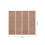 Living And Home (4-Panel) Brown Bamboo Woven Folding Room Divider Screen 7