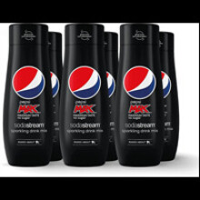 6 x SodaStream Pepsi Max Sparkling Drink Mix 440 ml