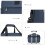 (Navy) Lightweight Multipurpose Sports Travel Bag 5