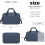 (Navy) Lightweight Multipurpose Sports Travel Bag 6
