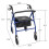 Lightweight 4 Wheel Rollator Walking Mobility Aid With Seat Backrest 6