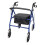 Lightweight 4 Wheel Rollator Walking Mobility Aid With Seat Backrest 9