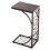 Narrow Sofa Side Table C-Shaped Coffee End Table Laptop Desk Any Room 3
