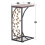 Narrow Sofa Side Table C-Shaped Coffee End Table Laptop Desk Any Room 13