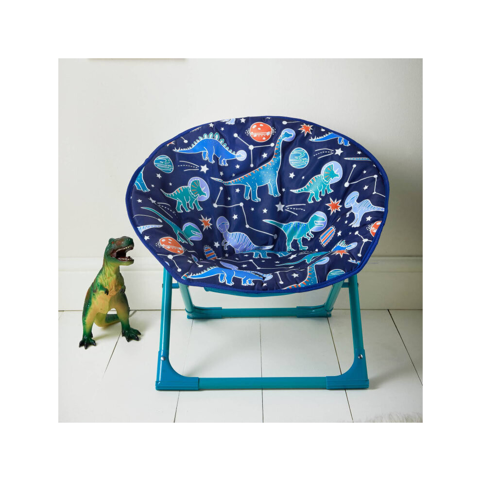 Foldable Dinostar Moon Chair Easy to fold flat & store when not in use