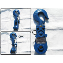 (Hook, 4.5 Inch - 4 Ton) Heavy Duty Winch Snatch Block (Lightweight Pulley)