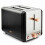 Tower Cavaletto 2 Slice Black & Rose Gold Toaster 1
