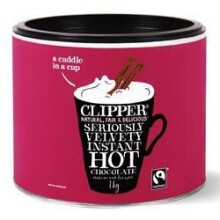 Clipper Organic F/Trade Hot Choc 1Kg