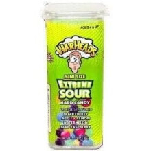 Warheads Mini Extreme Sour Hard Candy 49g ( pack of 18 )