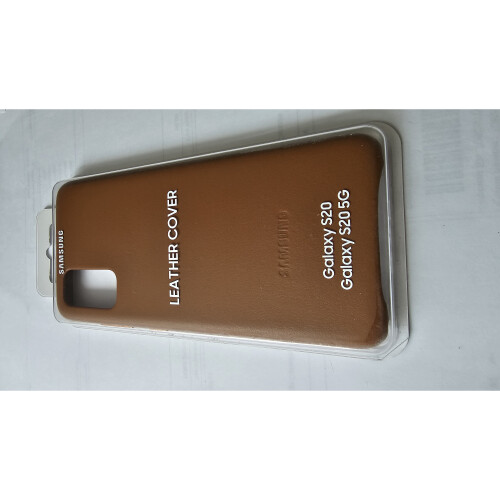 Samsung Samsung Galaxy s20 ,S20-5g leather case cover brown
