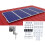 Lowenergie Solar Panel Roof Mounting Bracket Set Short Rails for 4 Panels 1