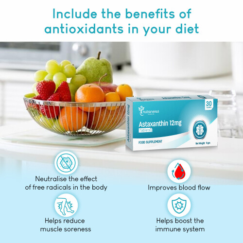 Astaxanthin 12mg 30 Tablets 2