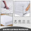 (Single) Extra Deep Mattress Protectors Single Double King Quilted Fitted Bed Cover 12