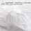 (Double) Extra Deep Mattress Protectors Single Double King Quilted Fitted Bed Cover 5