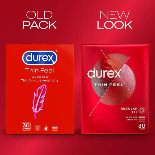 Durex Durex Thin Feel Condoms - Pack of 30,package may vary 1