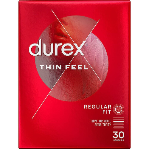 Durex Durex Thin Feel Condoms - Pack of 30,package may vary 2