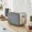 Swan Swan Nordic Grey Kettle 2 Slice Toaster & Kitchen Accessories Set 5