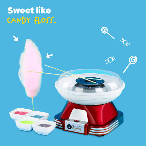 WICKED GIZMOS Professional Cotton Candy Floss Maker Machine 2