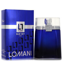 Lomani Eau de Toilette Spray för män, Blue Sky, 3.3 ounce