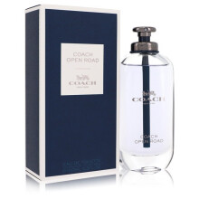 Coach Open Road Eau de Toilette Spray for Men, 3.3 oz – Bold, Fresh Leather Scent