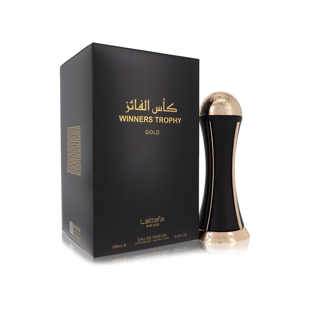 Lattafa Pride Winners Trophy Gold by Lattafa Eau De Parfum Spray 3.4 oz