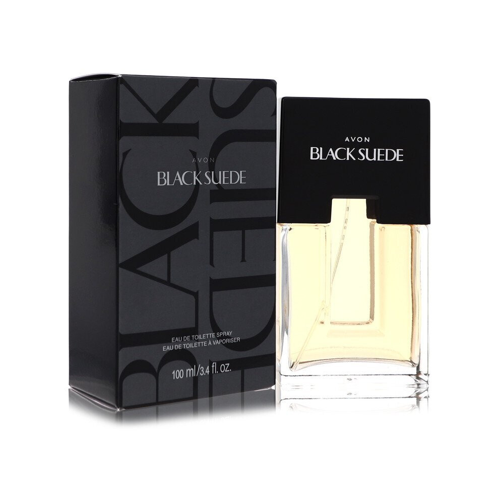 Avon Black Suede by Avon Eau De Toilette Spray 3.4 oz