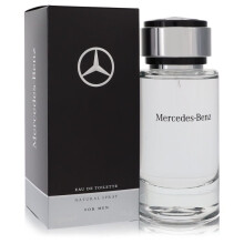 Mercedes-Benz Cologne for Men - 4 Fl Oz - Eau De Toilette Perfume Spray for Man - Woody & Musky Scent - Luxury Long Lasting Fragrance with Notes