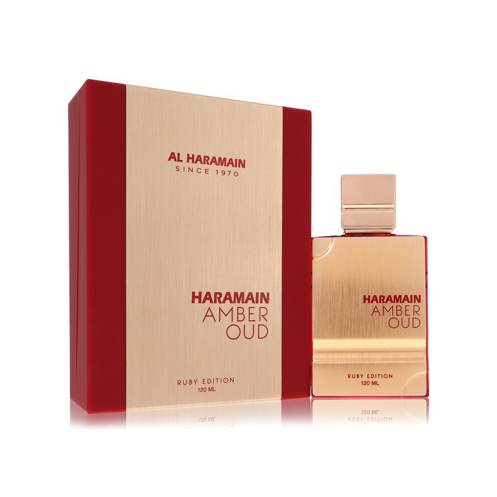 Al Haramain Amber Oud Ruby by Al Haramain Eau De Parfum Spray (Unisex) 2 oz