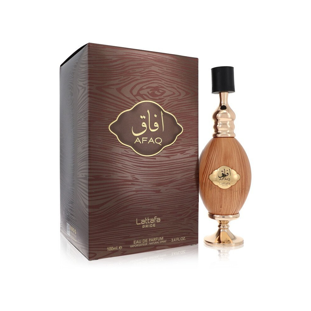 Lattafa Pride Afaq Gold by Lattafa Eau De Parfum Spray (Unisex) 3.4 oz