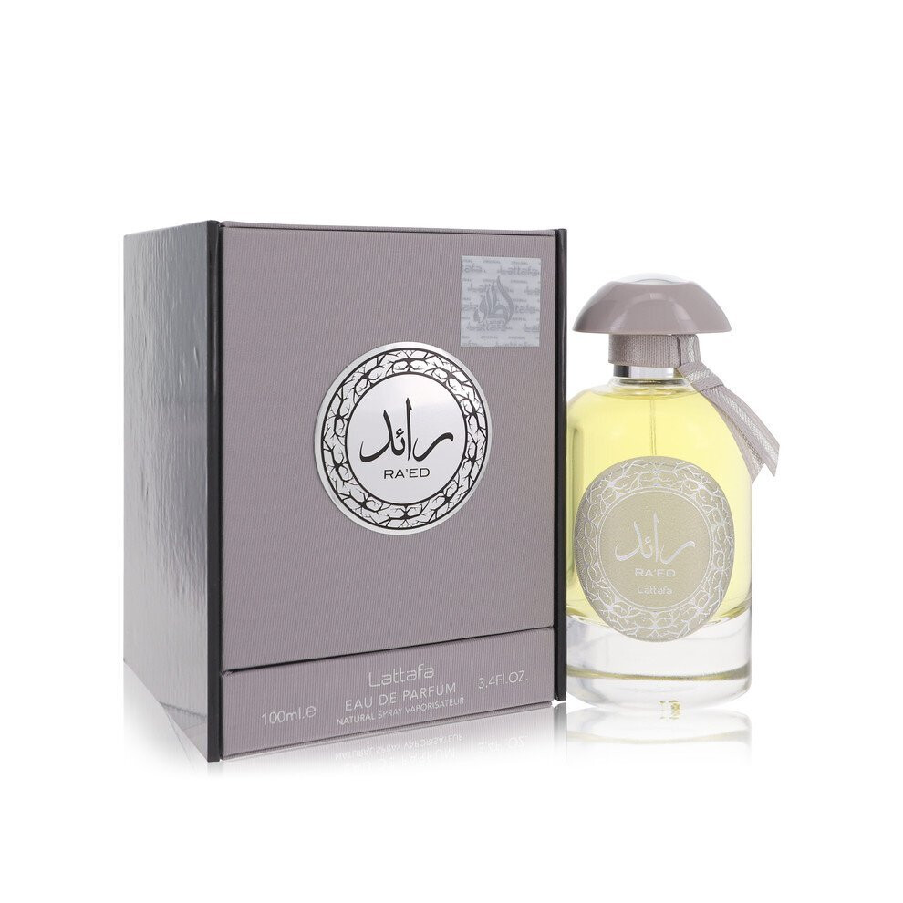 Raed Silver by Lattafa Eau De Parfum Spray (Unisex) 3.4 oz