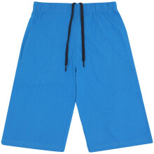 (5-6 Years, Blue) Kids Boys 100% Cotton Blue Casual Chino Shorts