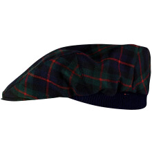 Mens Tartan Flat Cap Murray of Atholl Modern Tartan Plaid Design Mens and Womens One size Elasticated Band Comfort Fit Scottish Made