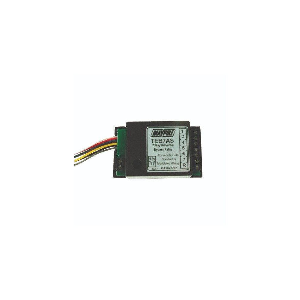 Maypole 12V 7 Way Bypass Relay Display Packed Trailer Caravan Indicators Towing 5013008038772
