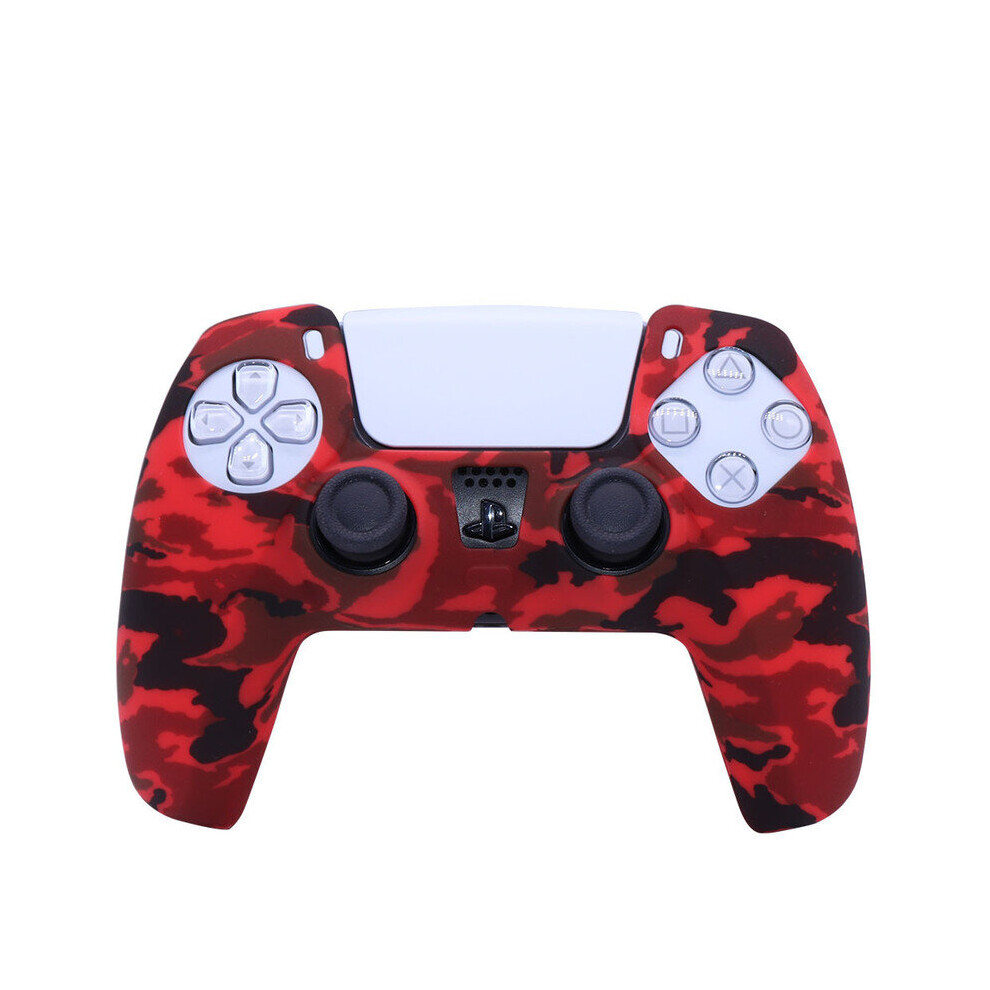 (style 3) Suitable for PS5 Silicone Case Gamepad Silicone Case Camouflage Protective Case PS5 Accessories