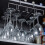 URBN-CHEF 2 x Under Shelf Hanging Metal Wine Glasses Rack Stemware Holder Rail 3