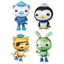 (4PCS) The Octonauts Balloon Set Barnacles Tweak Kwazii Peso For Birthday Party Decor