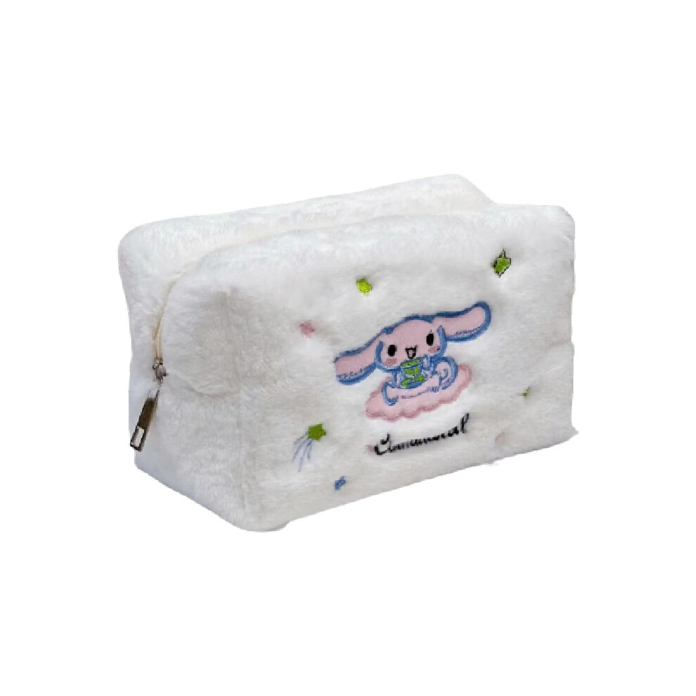 (Cinnamoroll) Series Kuromi Sanrio Plush Pencil Case Makeup Bags Organizer School Travel Gifts