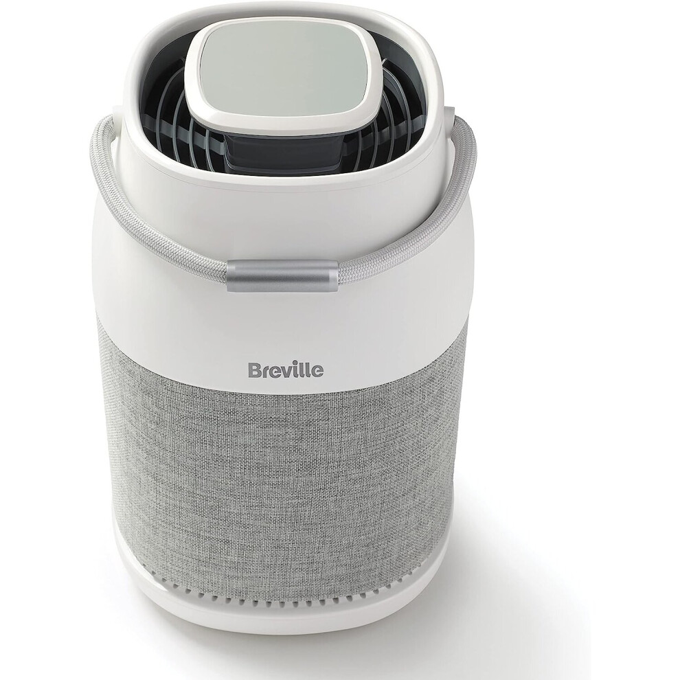 Breville 360° Protect Air Purifier,Quiet, True H13 Hepa Filter, Removes Up To 99.97%, 3 Speeds,Sleep Mode,Touch Control Panel Light
