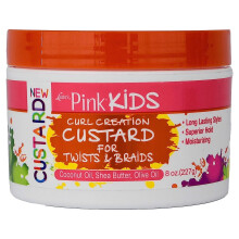 Luster's Pink Kids Curl Creation Custard for Twists & Braids (8 oz.)