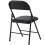 Charles Jacobs (6) Charles Jacobs Folding Chair Cushioned PU Office Reception Padded Black Frame 7