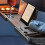 Bamboo Bathtub Caddy Tray with Extending Sides iPad Phone Holder 2