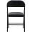 Charles Jacobs (6) Charles Jacobs Folding Chair Cushioned PU Office Reception Padded Black Frame 10